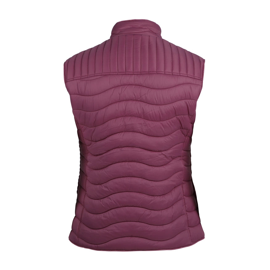 Leah Fur Lined Puffer Vest
