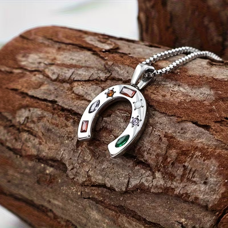 Bejeweled Horseshoe Earrings