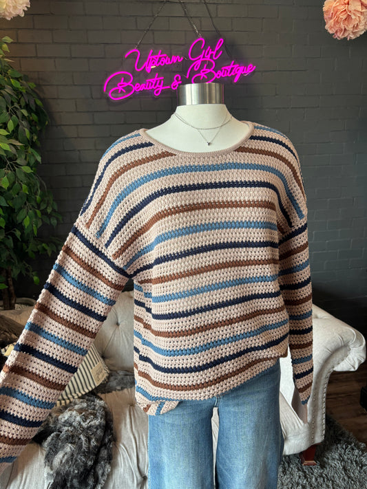 Claudia Striped Sweater