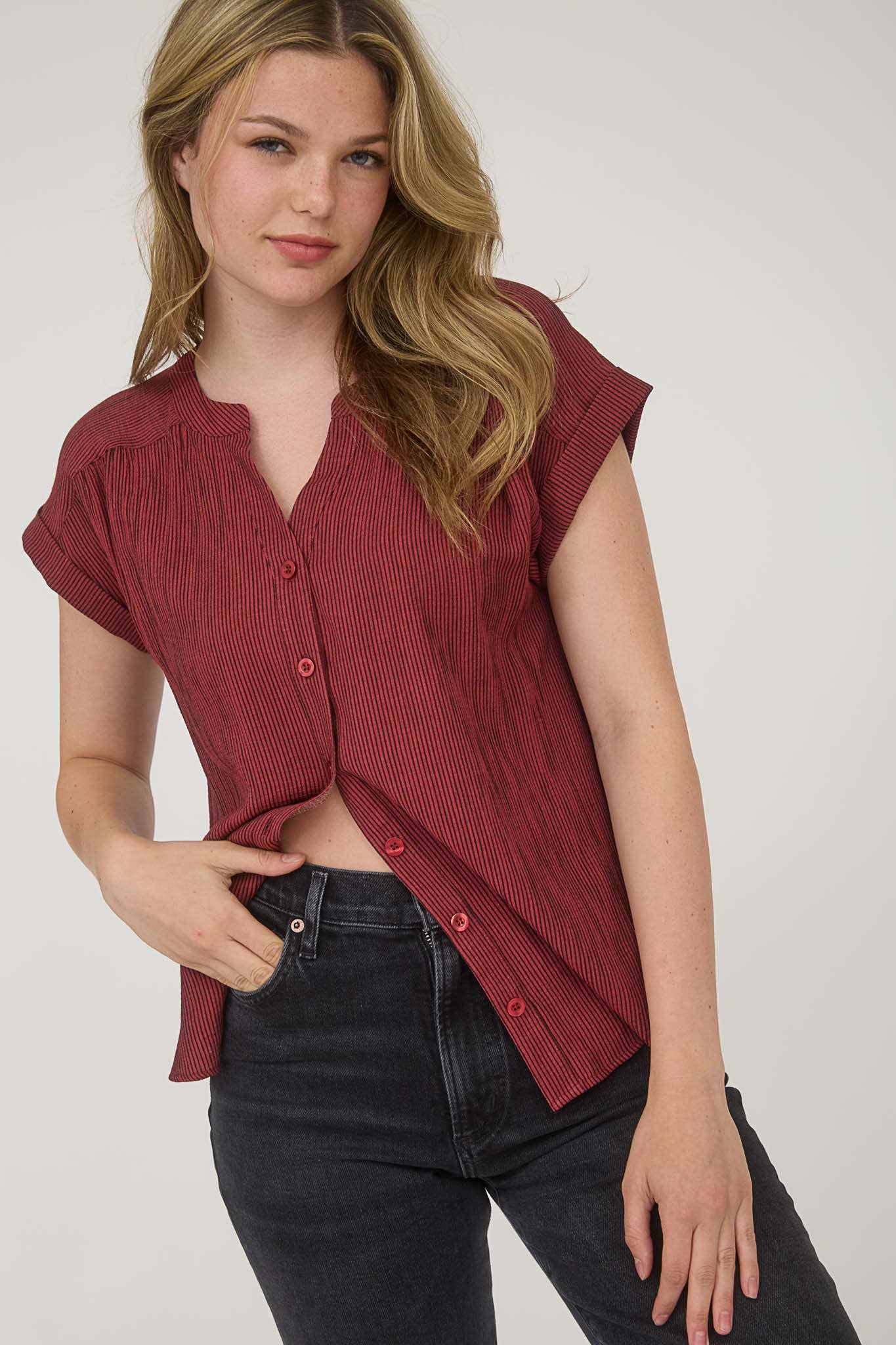 Valerie Button Down Shirt