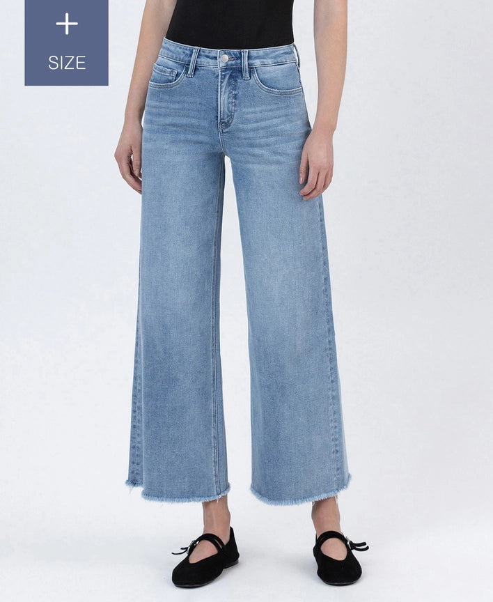 Wide Leg Denim Jeans