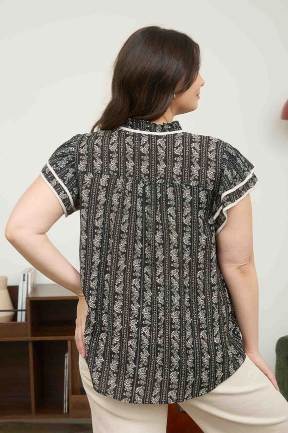 Isabelle Printed Blouse