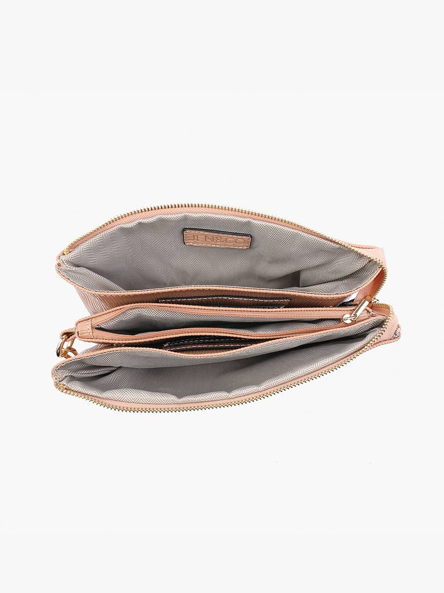 Izzy Textured Crossbody - Red