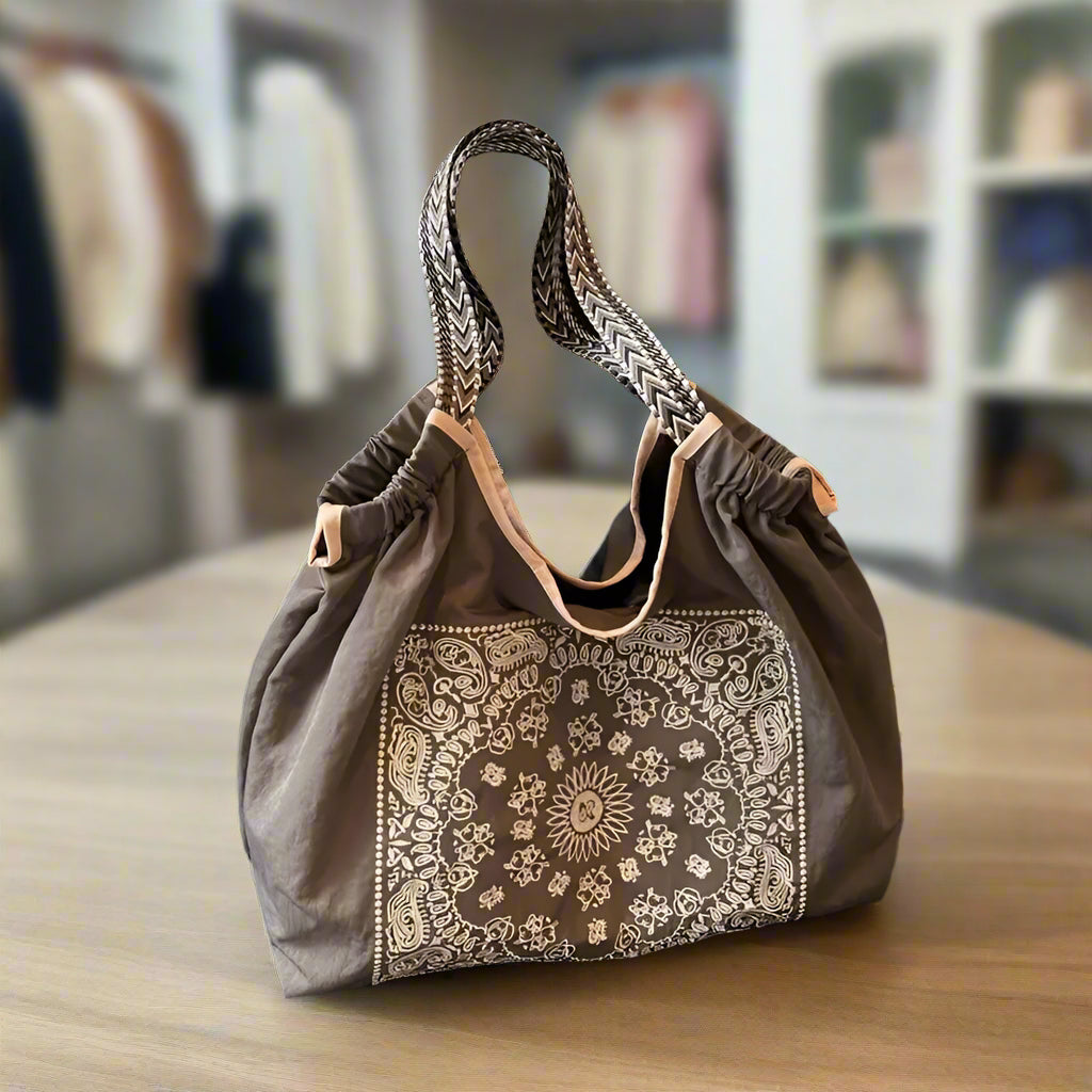 Therese Tote Bag - Brown