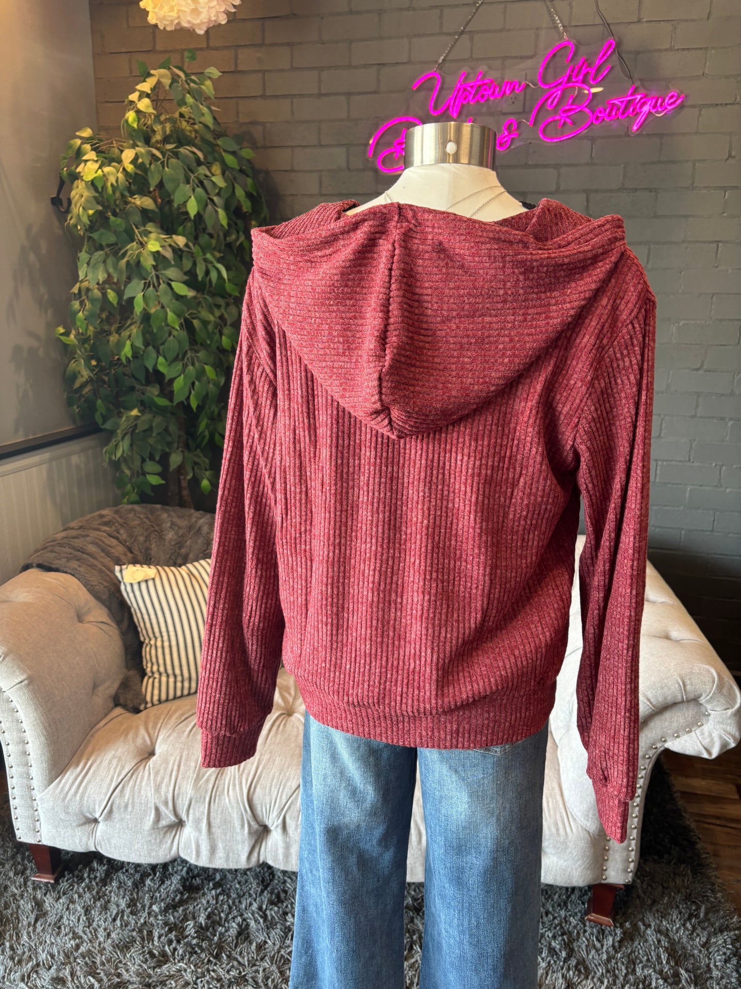 Dahlia Zip-Up Hoodie