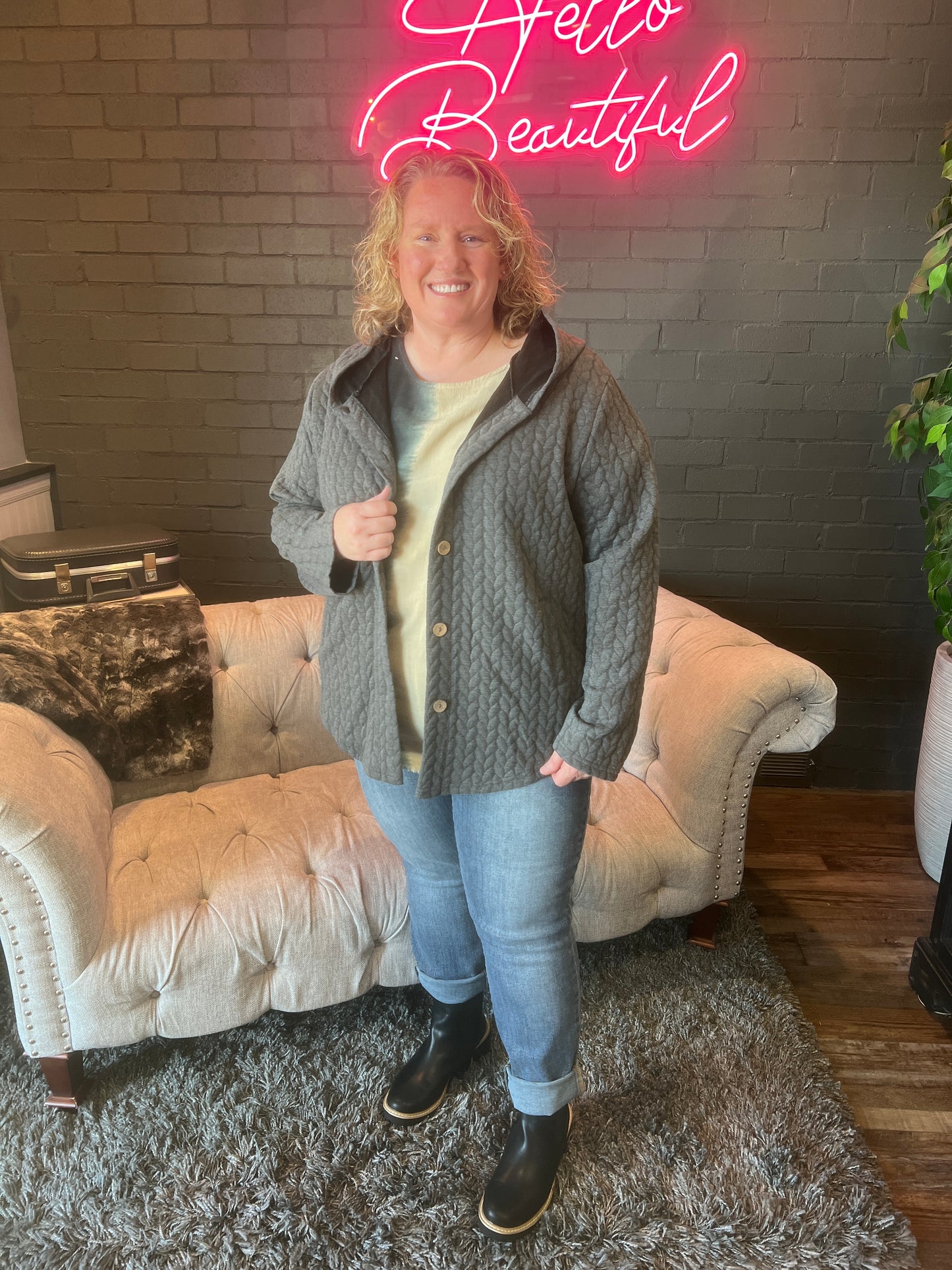 Marnie Cable Knit Jacket