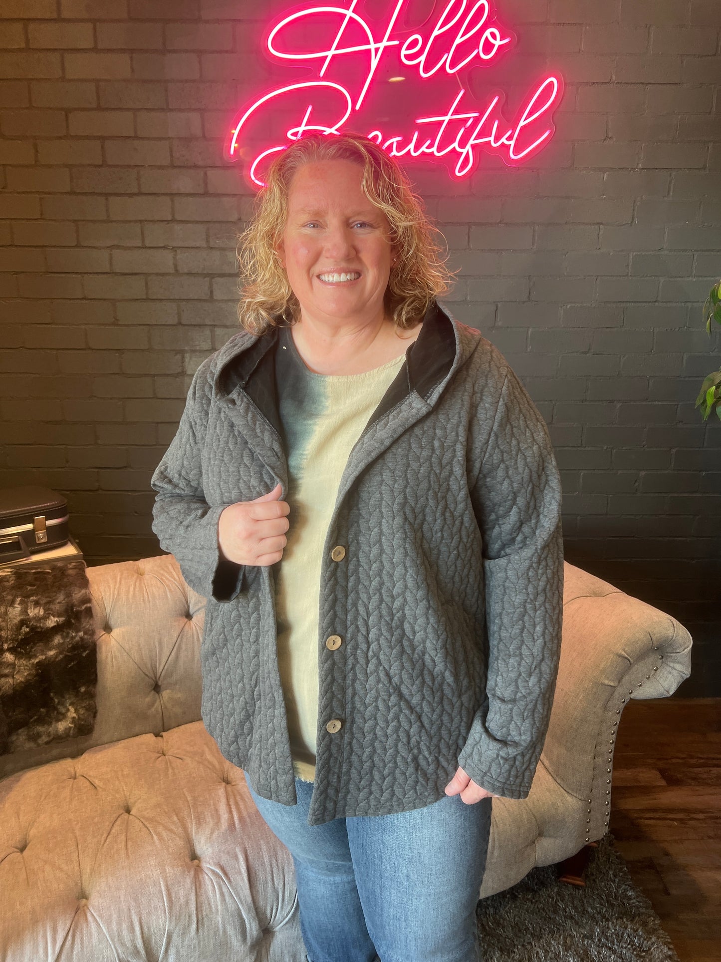 Marnie Cable Knit Jacket