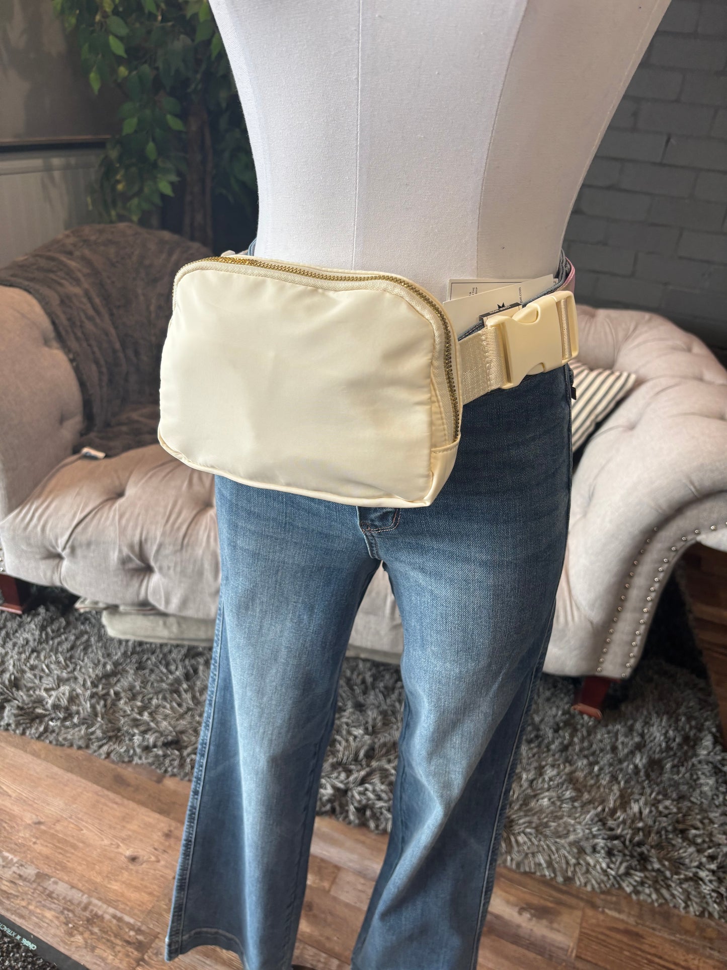 Ivory Belt Bag