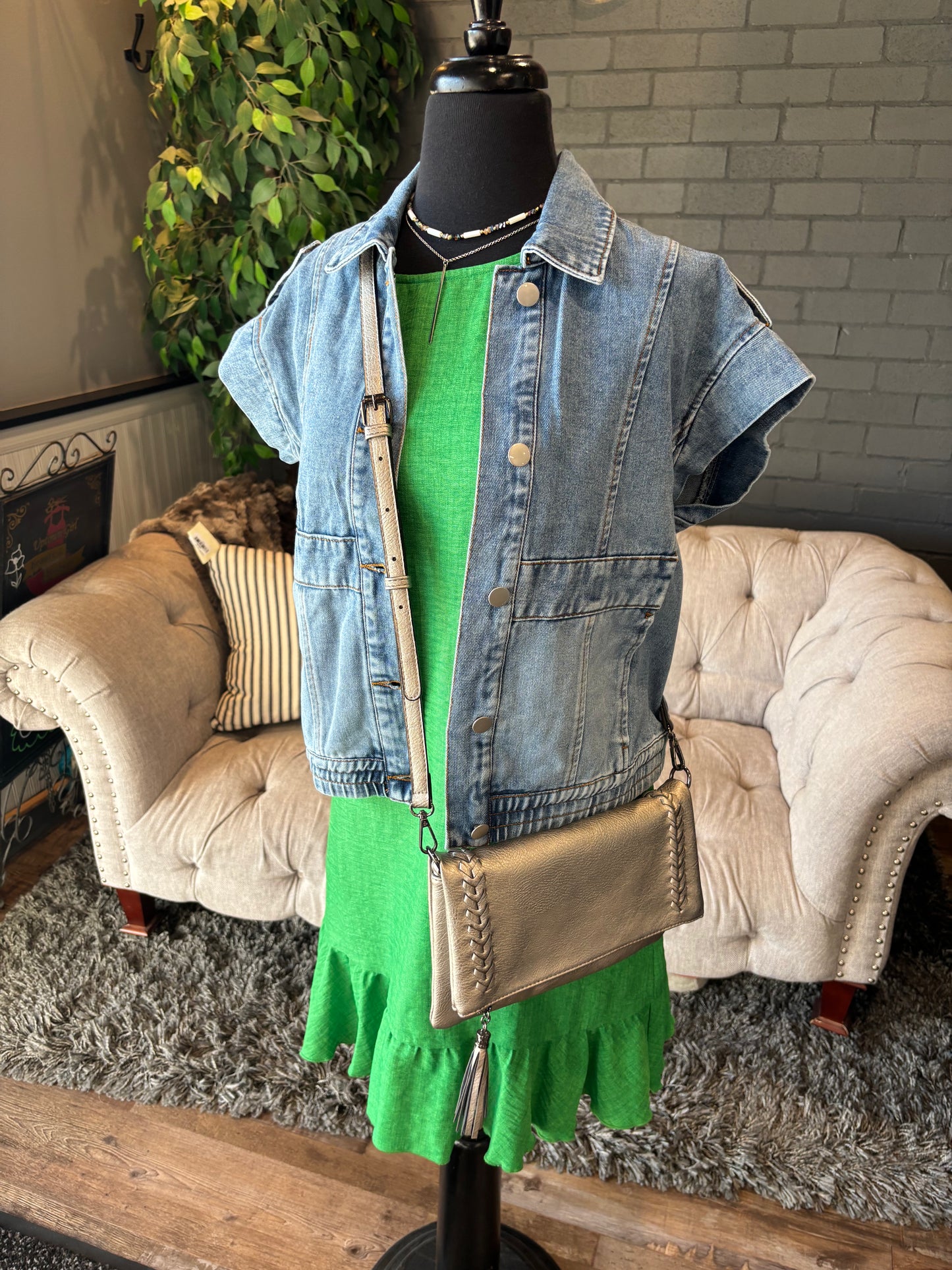 Ashleigh Denim Vest