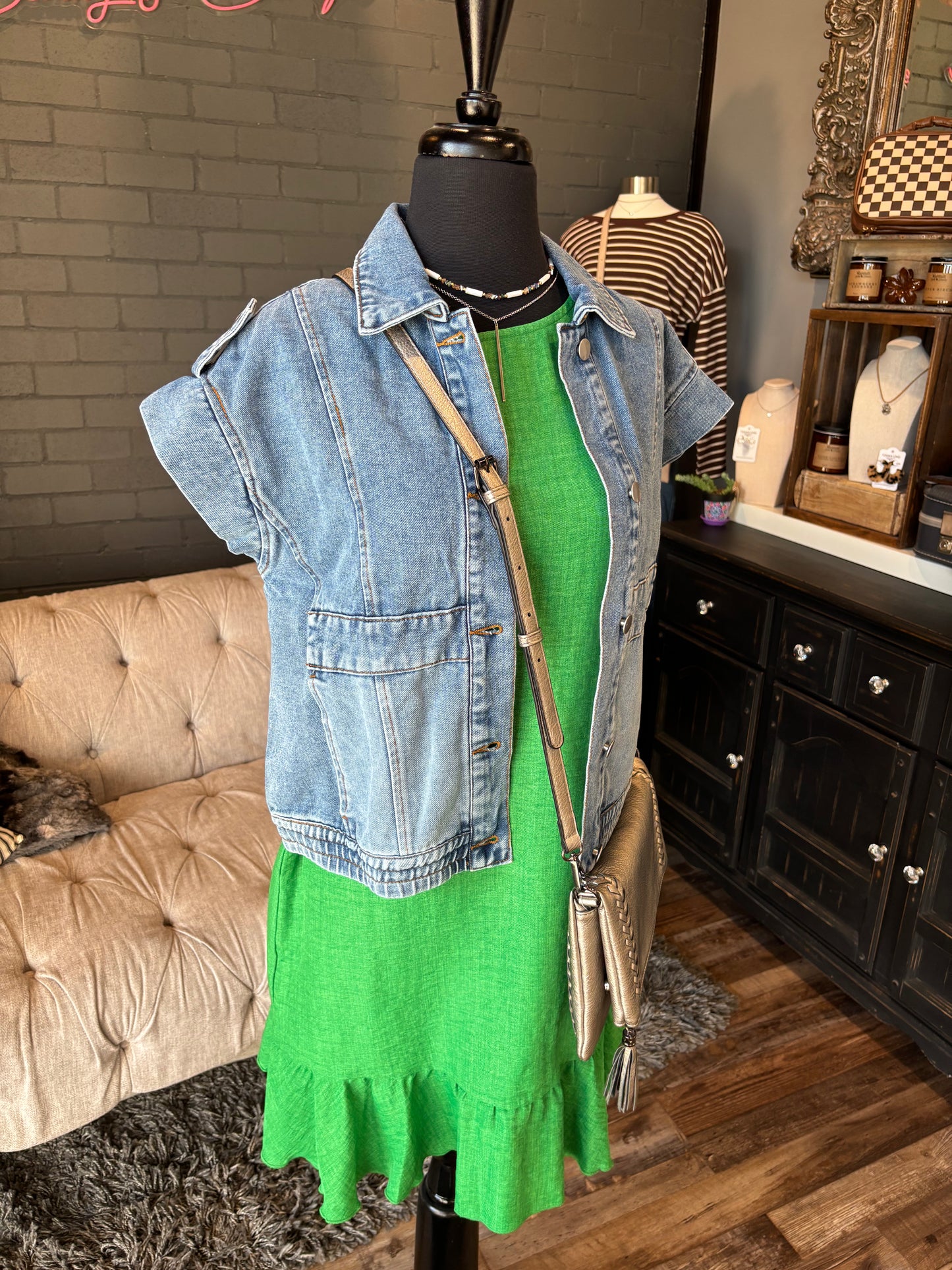 Ashleigh Denim Vest