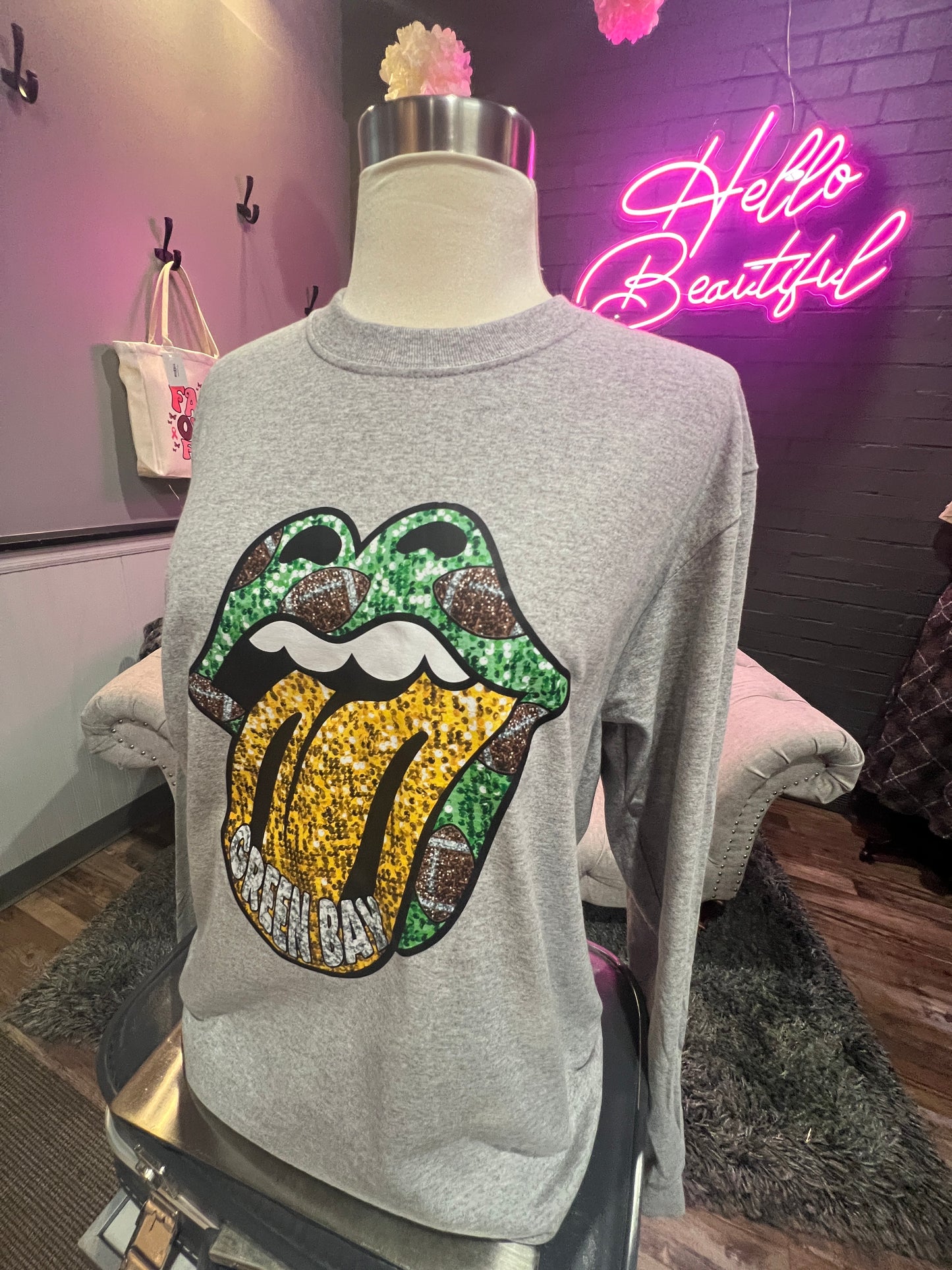 Rocker Green Bay Football Tee