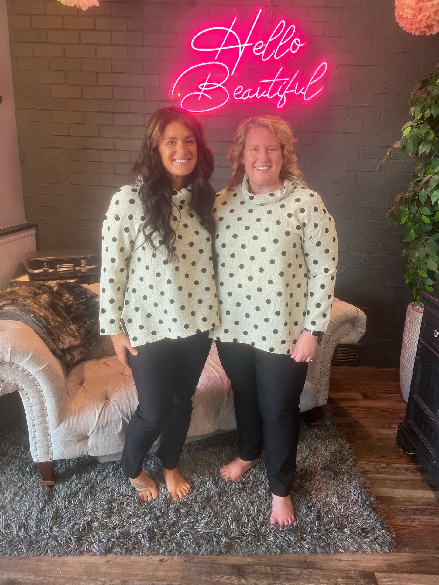 Kailey Polka Dot Top
