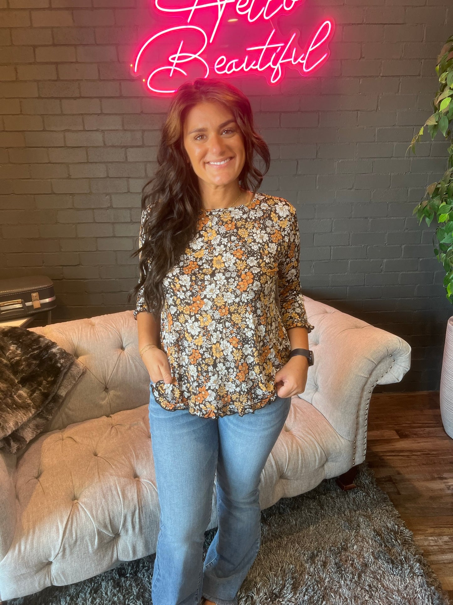 DeeDee Floral Tunic