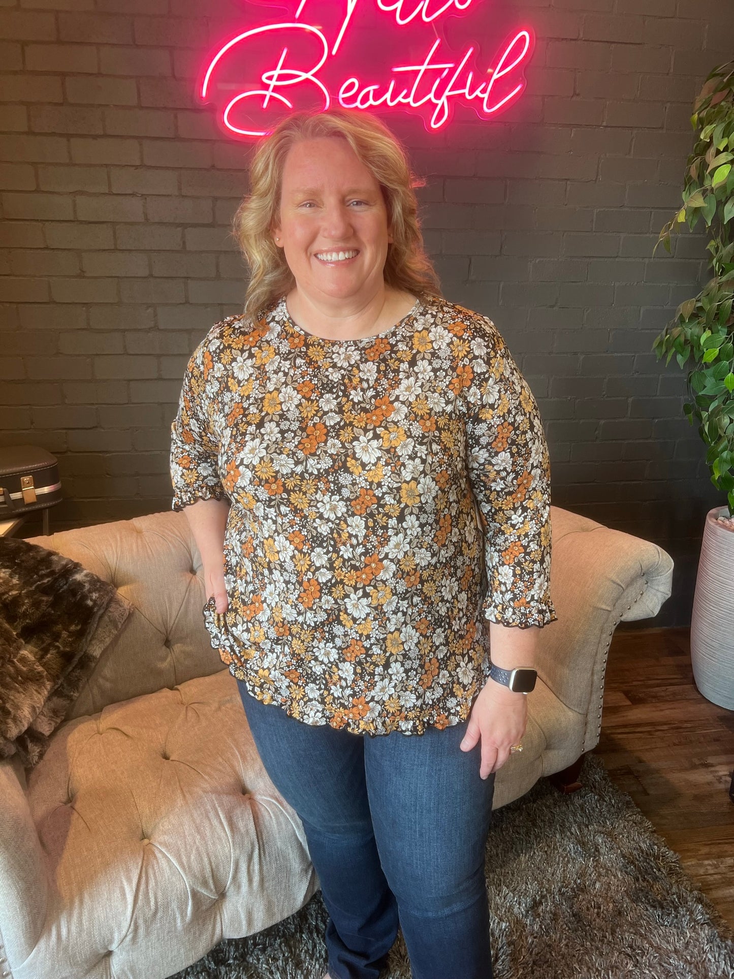 DeeDee Floral Tunic
