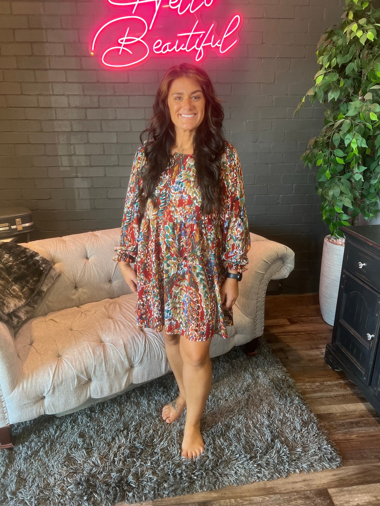 Roberta Floral Dress