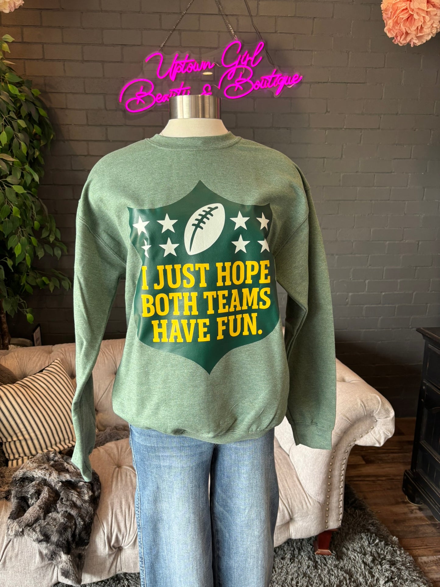 Hope Both Teams Have Fun Crewneck
