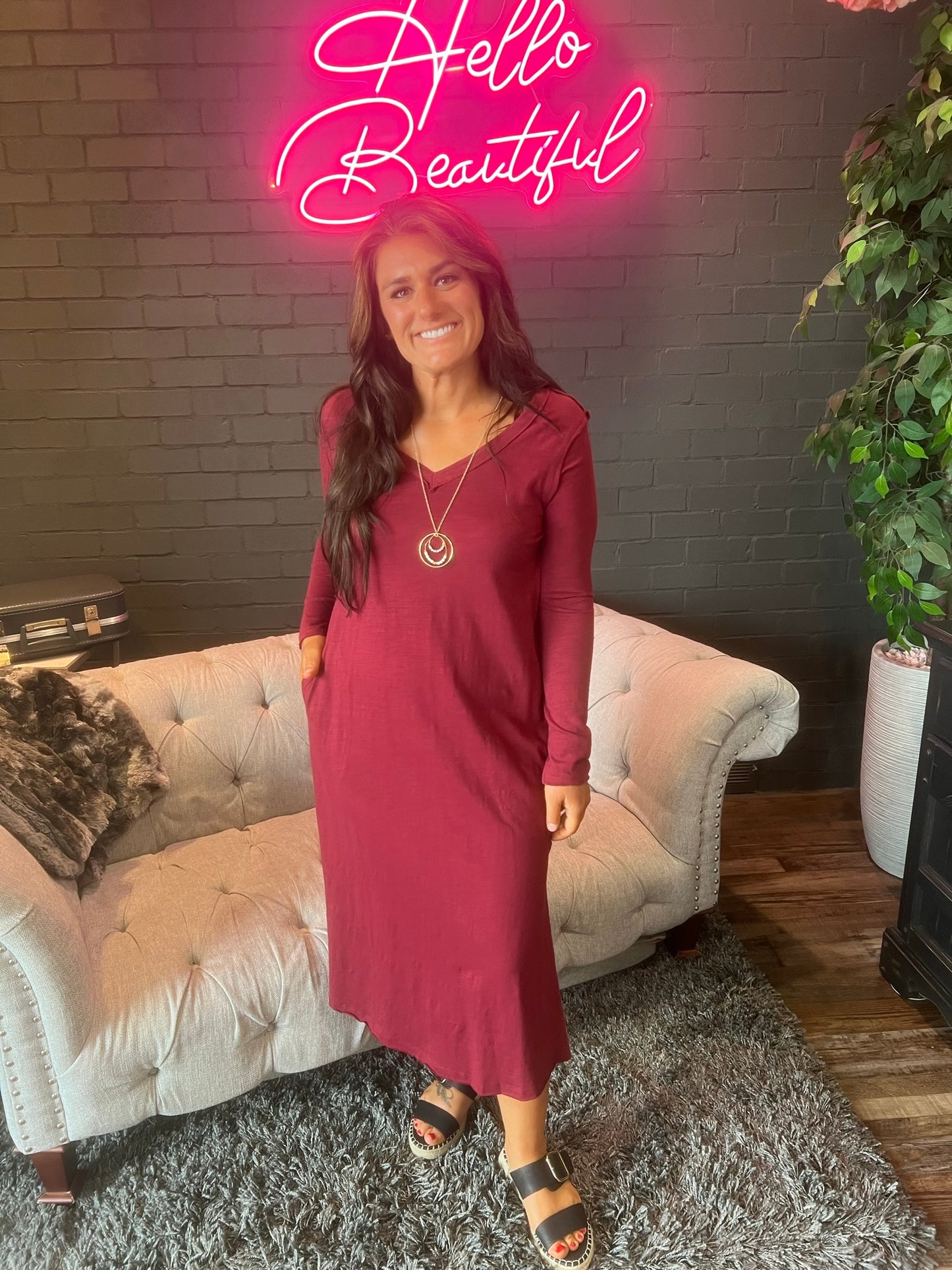 Delia Maxi Dress