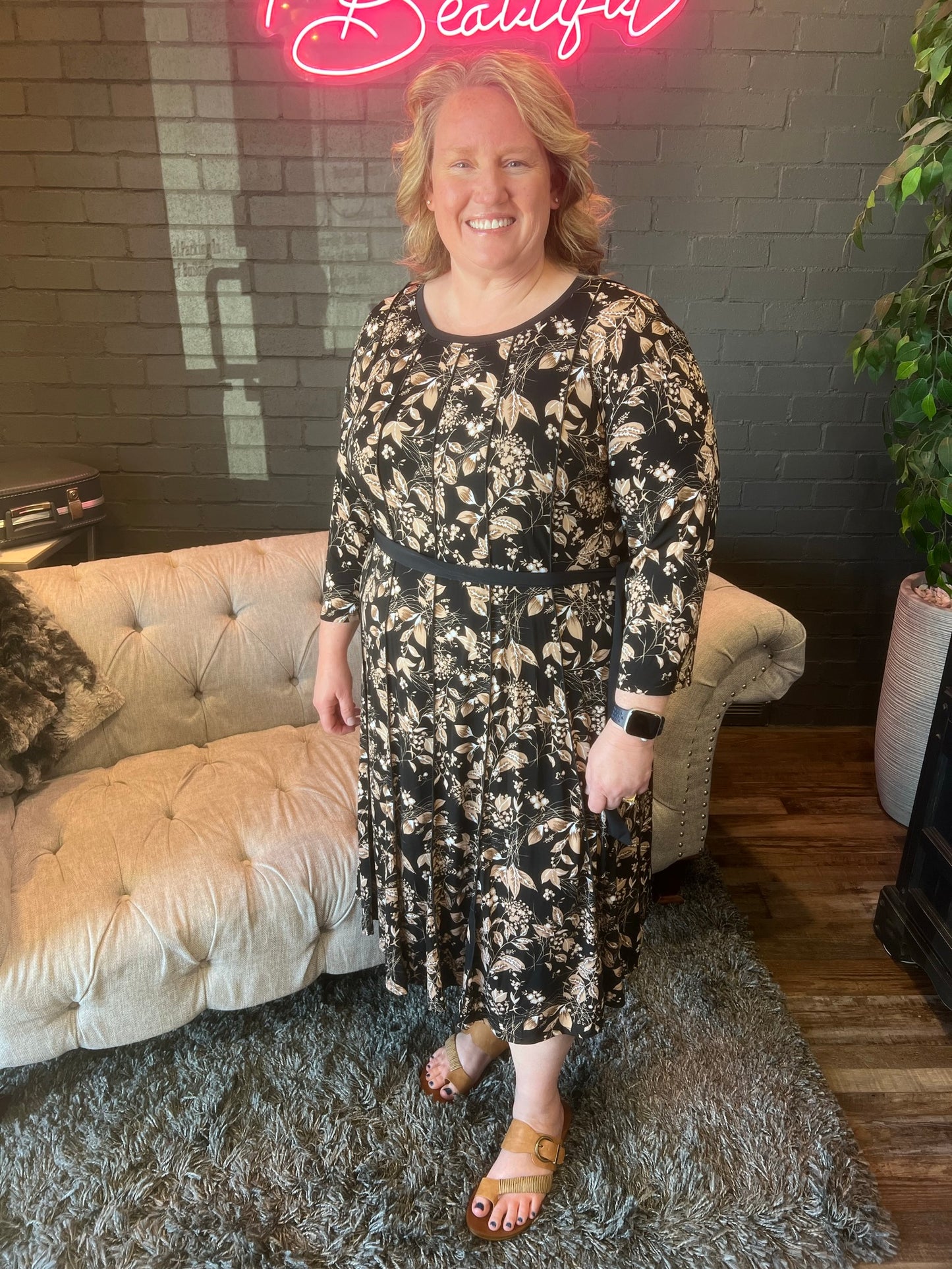 Salem Floral Dress