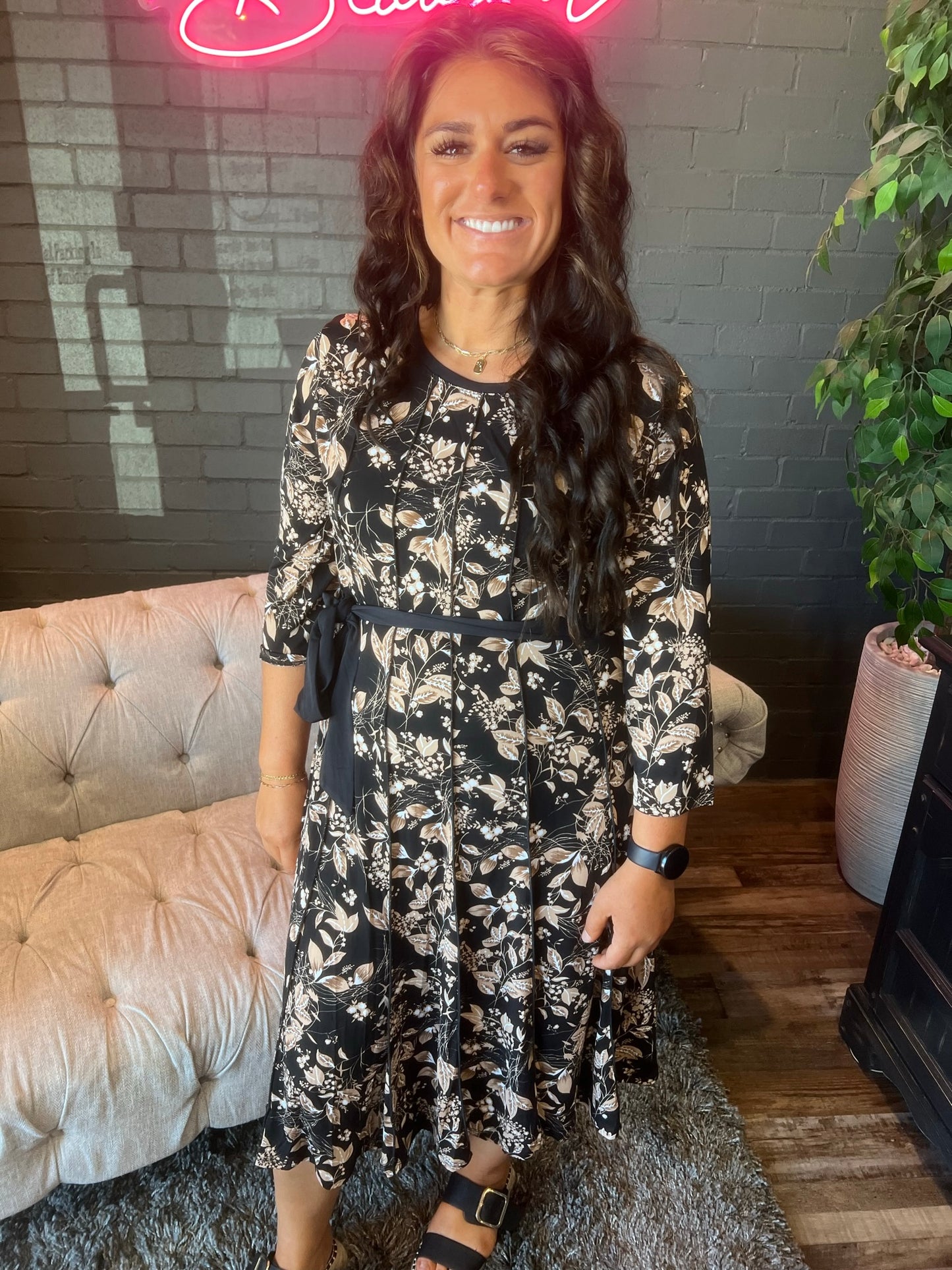 Salem Floral Dress