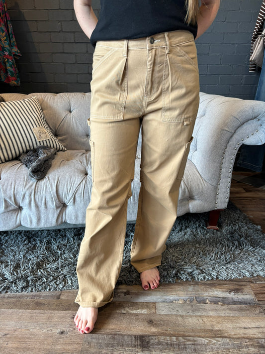 Jordynn Cargo Pants - Khaki