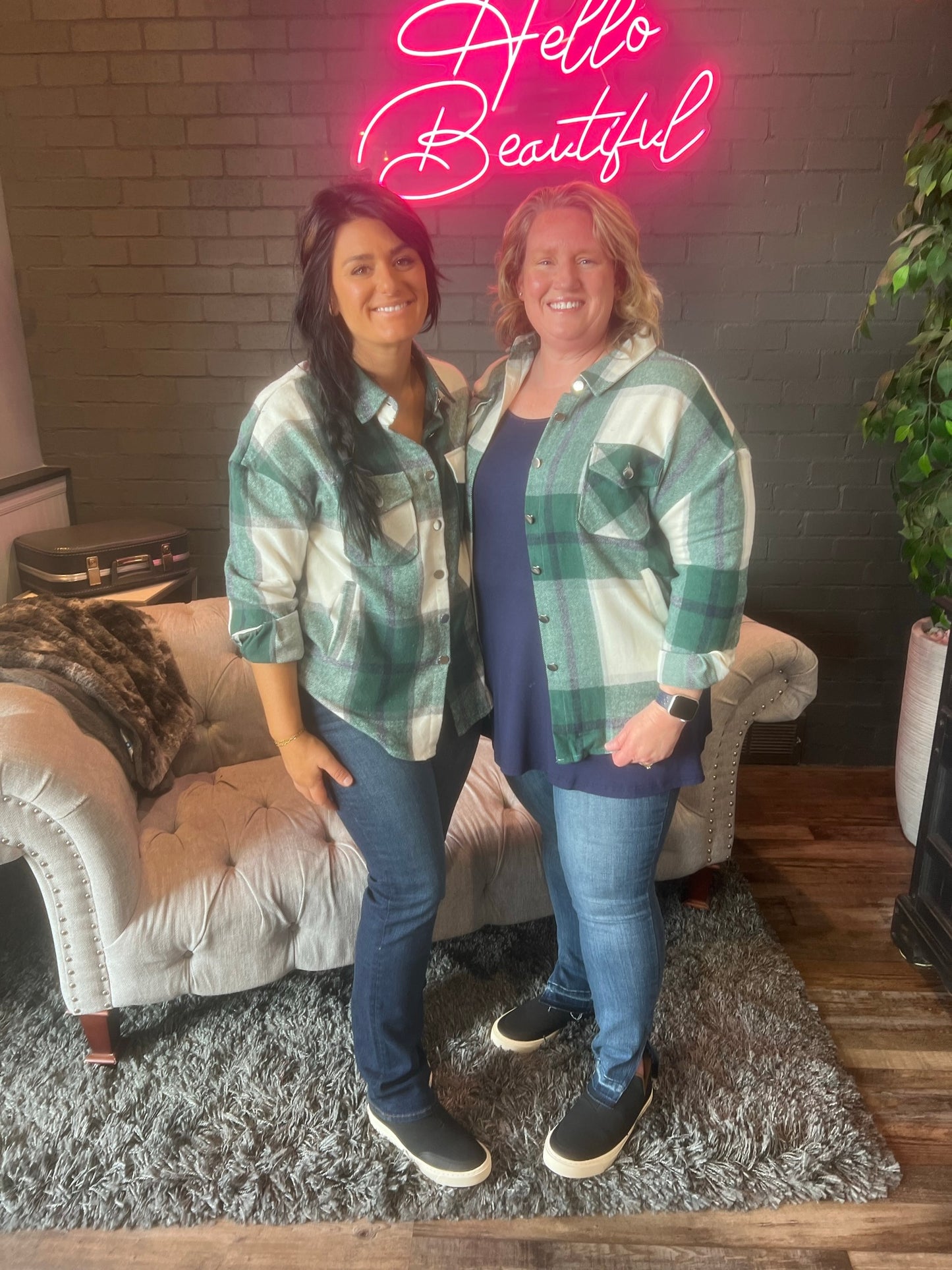 Trista Shacket - Green
