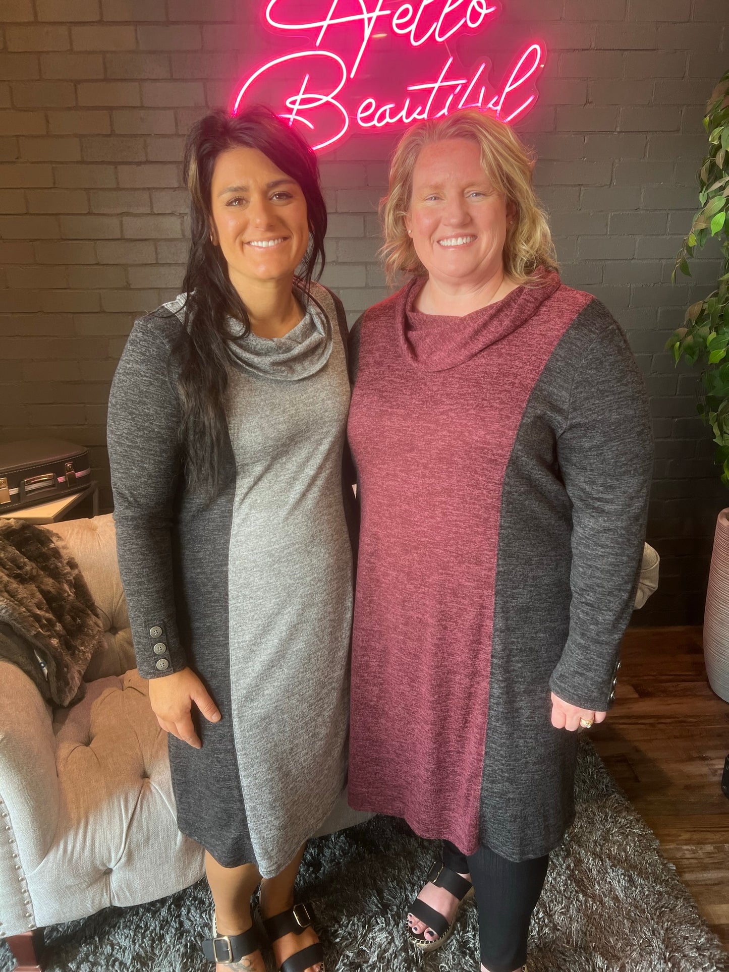 Drea Dress - Brandywine