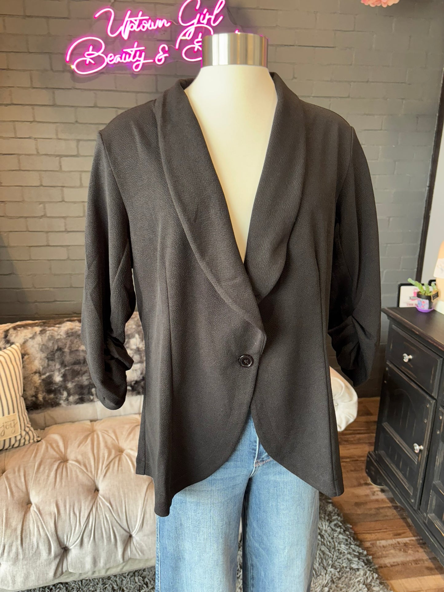Marta Stretch Basic Blazer