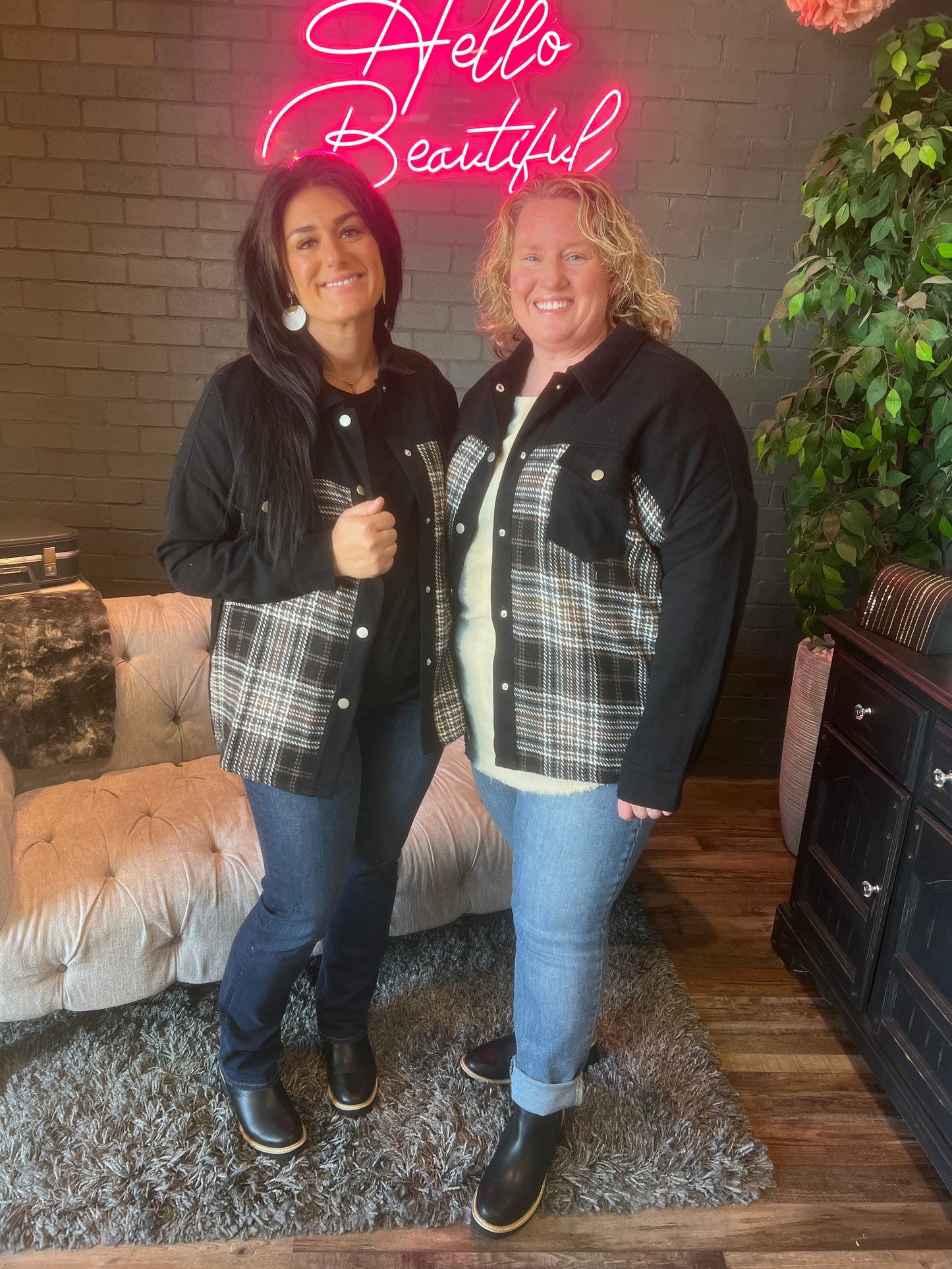 Melody Plaid Jacket