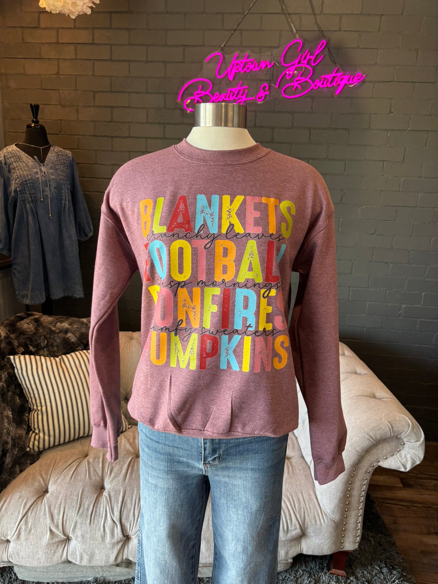 Fall Fun Crewneck Sweatshirt
