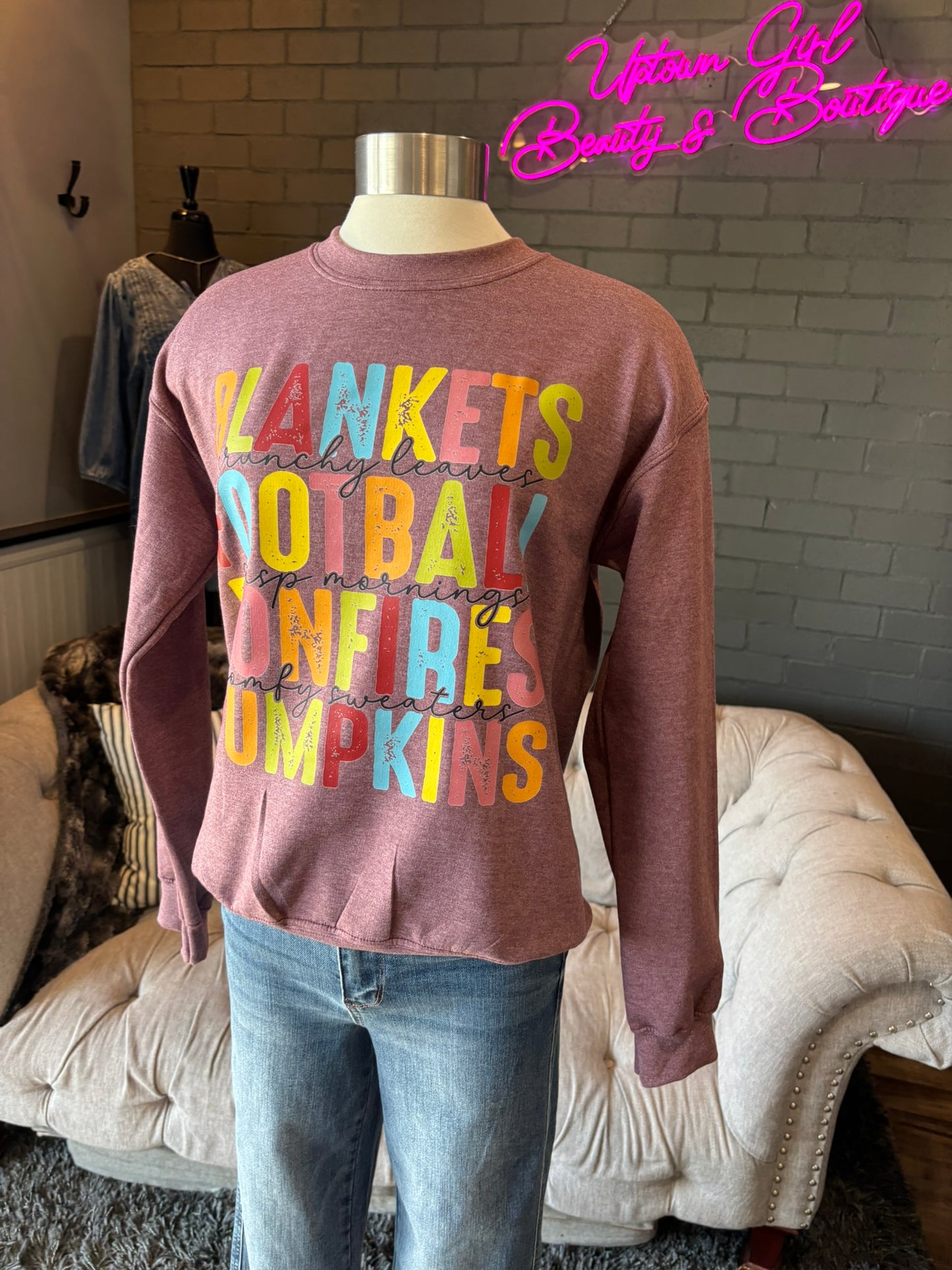 Fall Fun Crewneck Sweatshirt