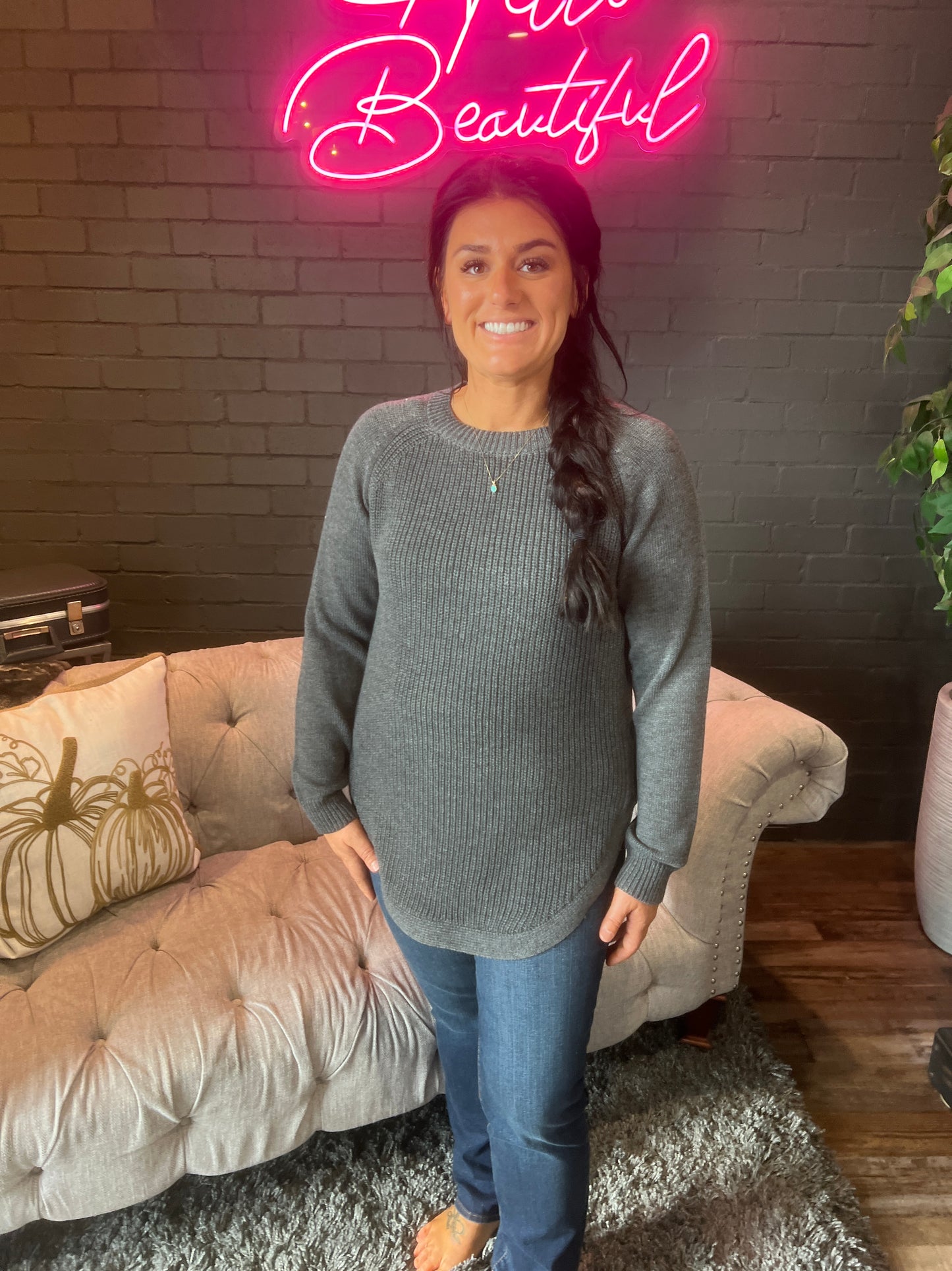 Louise Zip Sweater