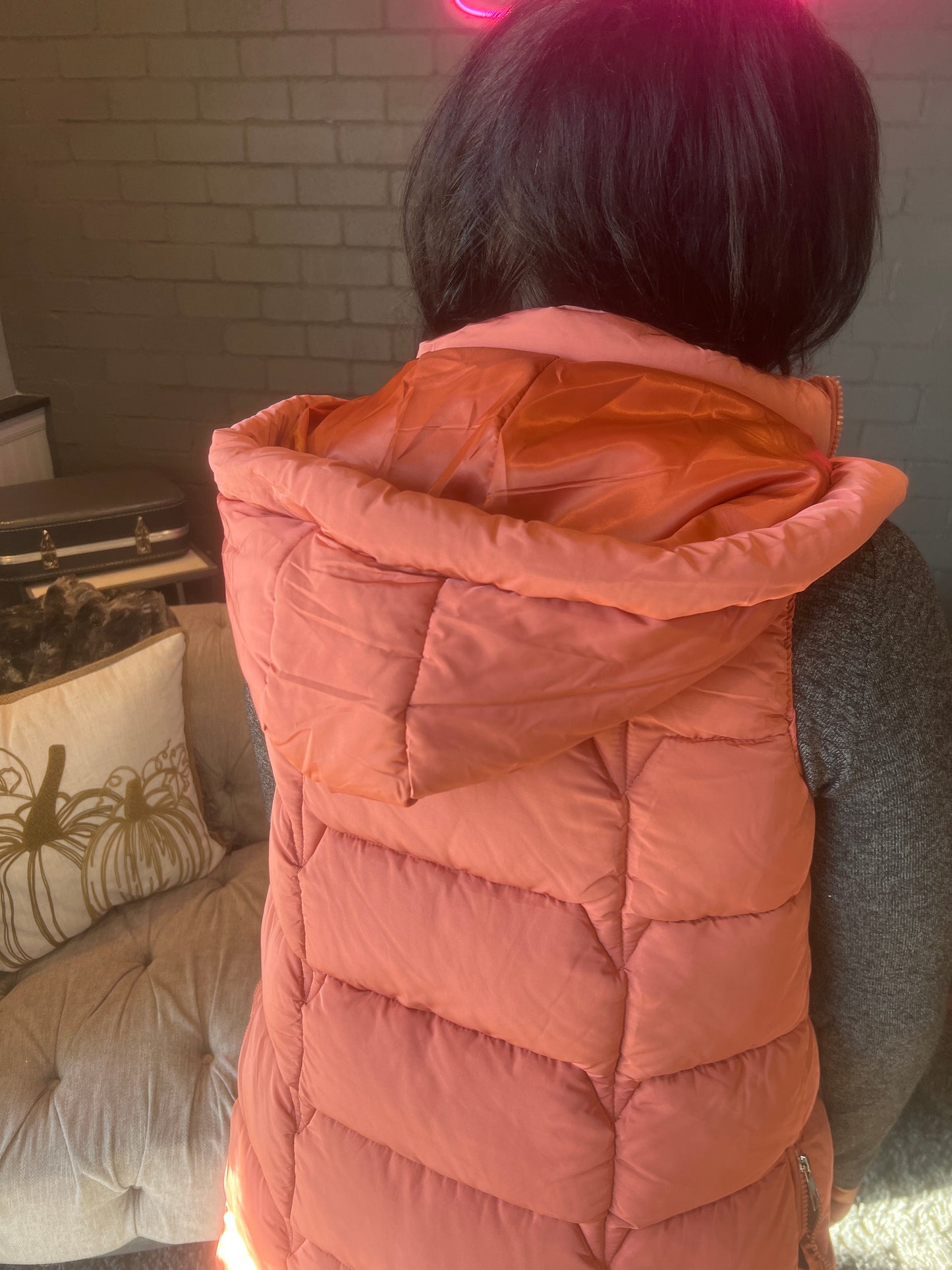 Keeley Puffer Vest w/ Removable Hood