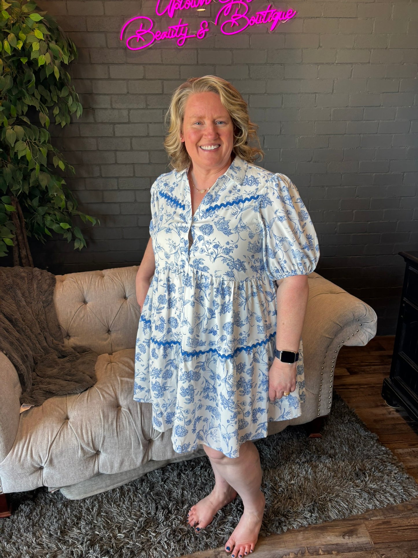 Skye Floral Dress