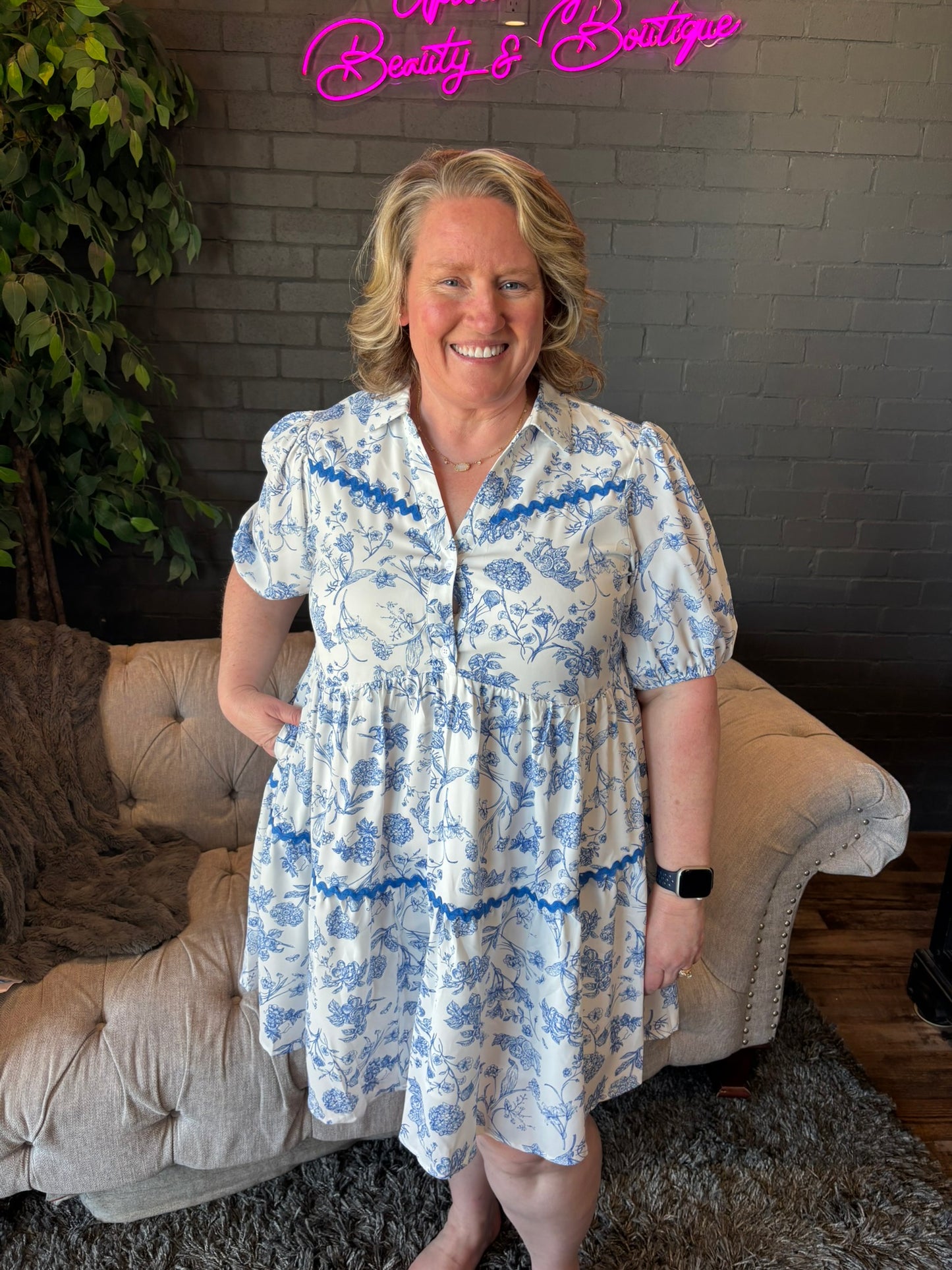 Skye Floral Dress