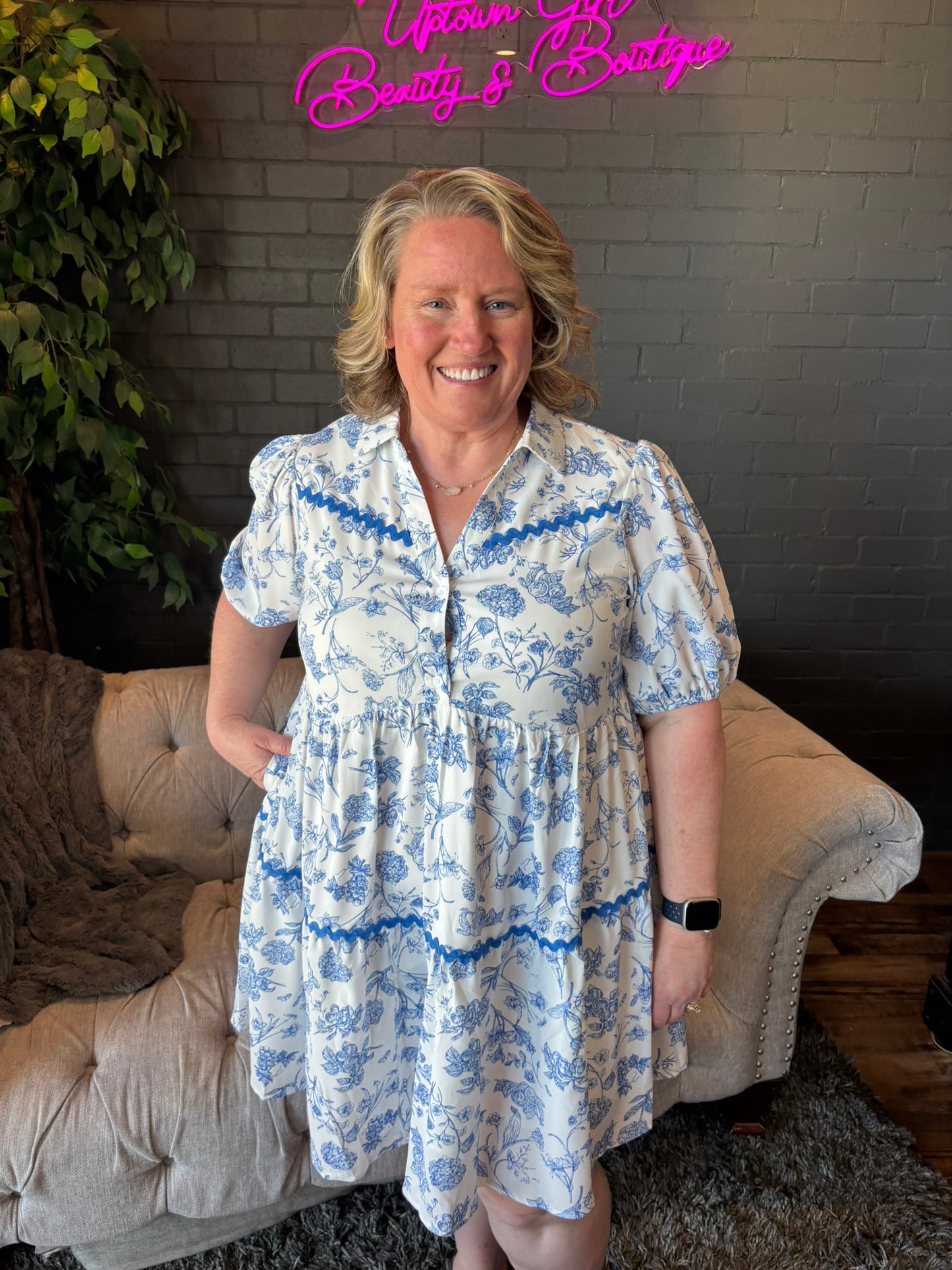 Skye Floral Dress