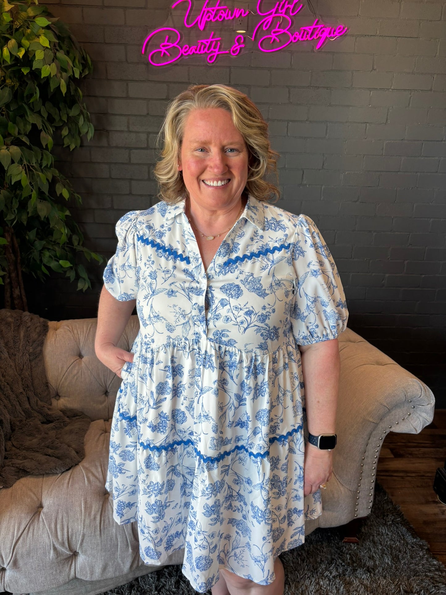 Skye Floral Dress