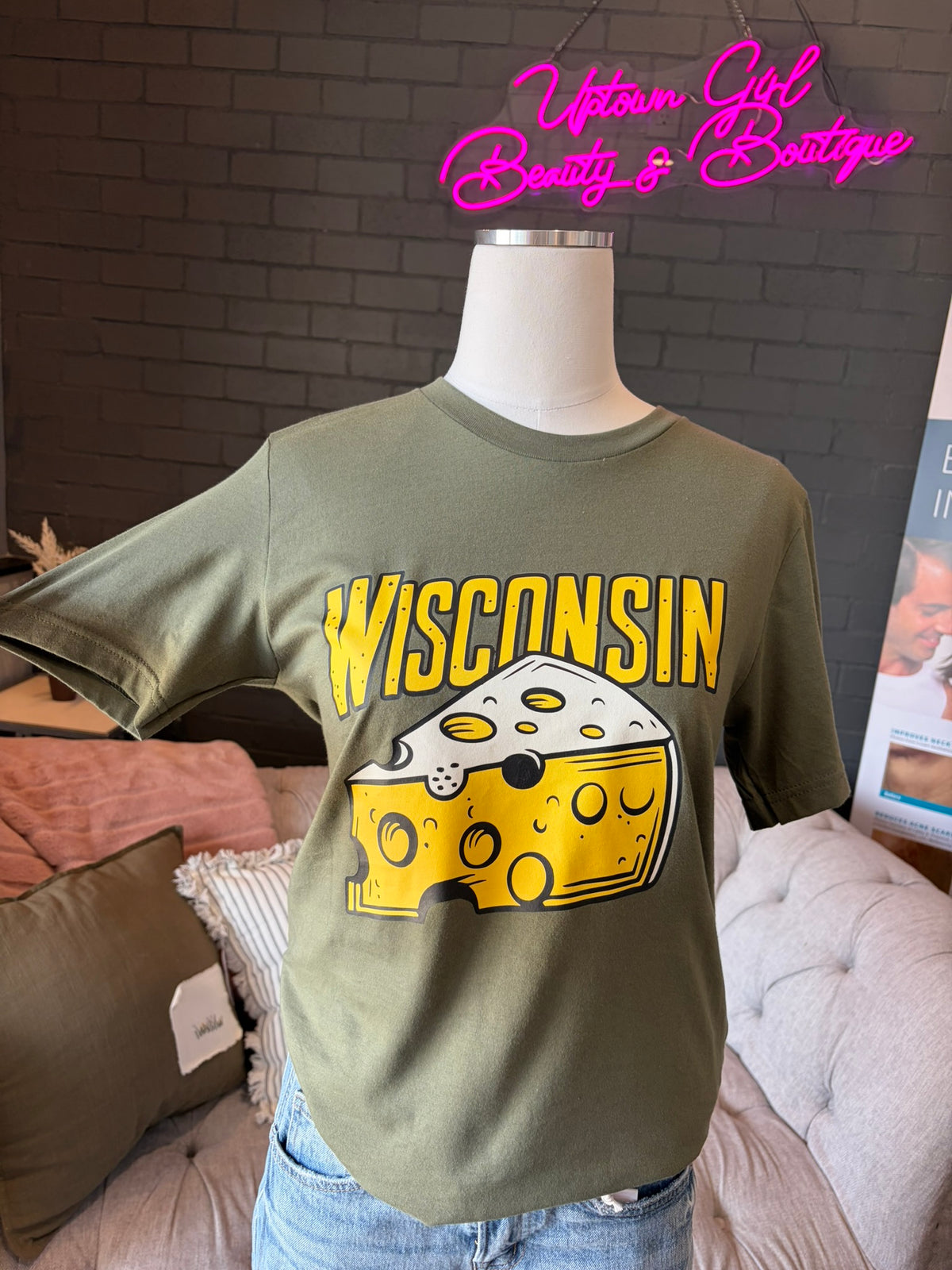 WI Cheesehead Tee