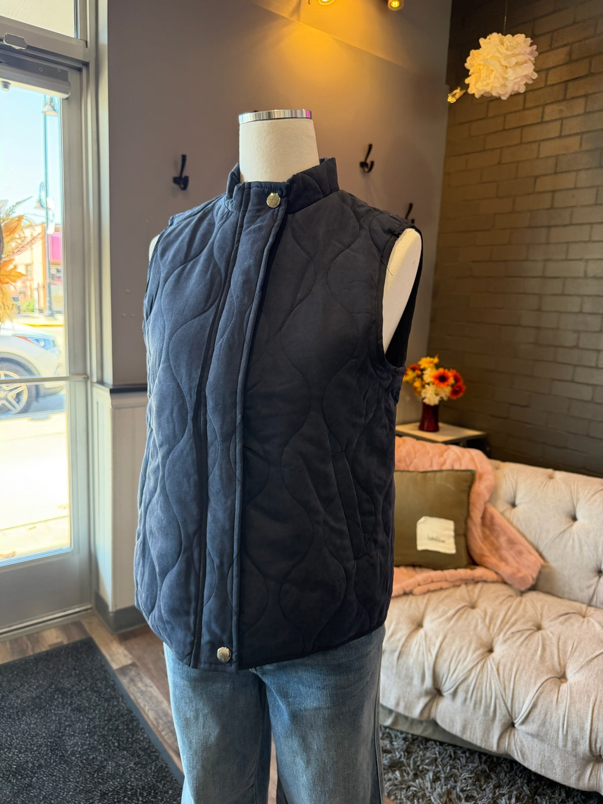 Faye Quilted Vest