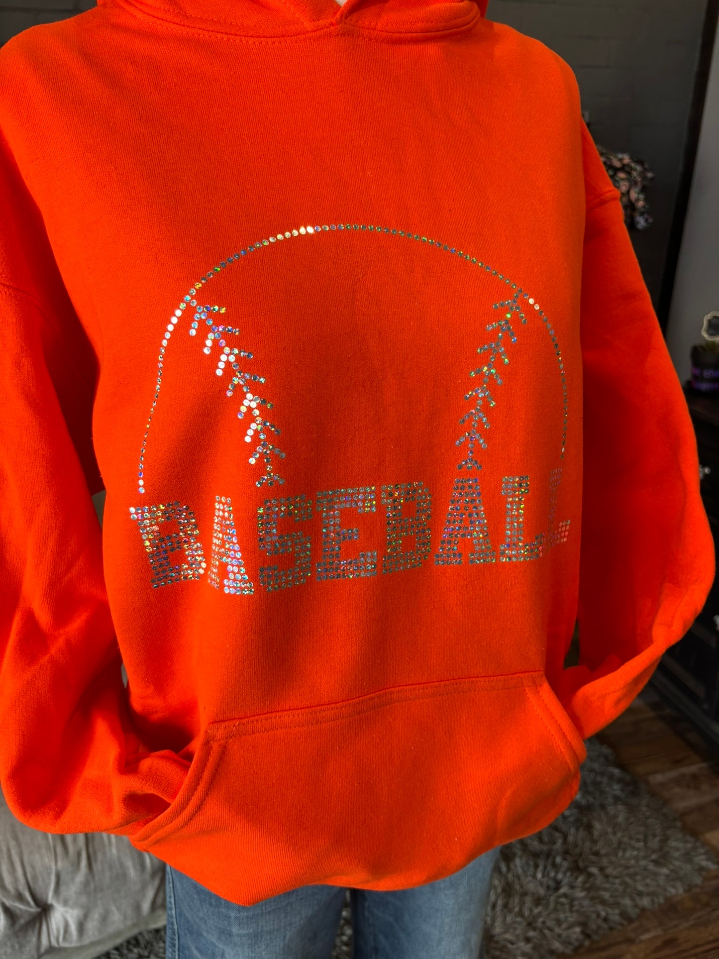 Baseball Spangle Hoodie
