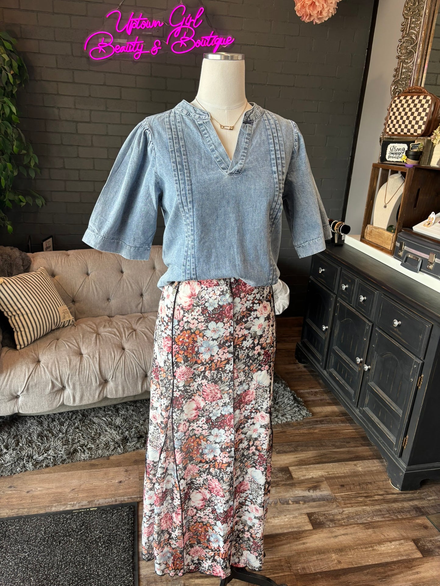 Hanna Floral Skirt