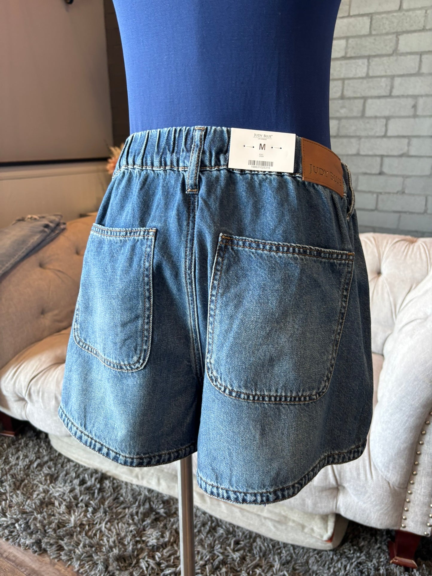 Hanna Denim Boxer Shorts