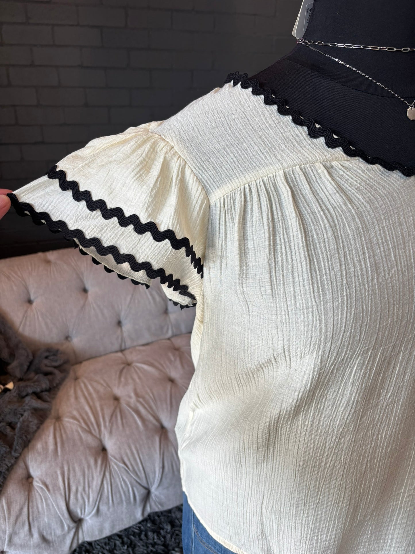 Wavy Willow Blouse