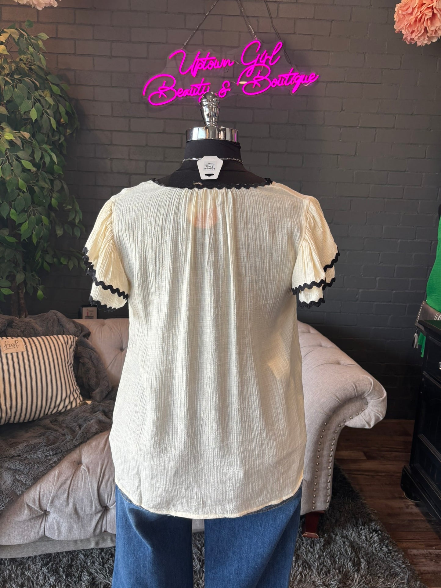 Wavy Willow Blouse