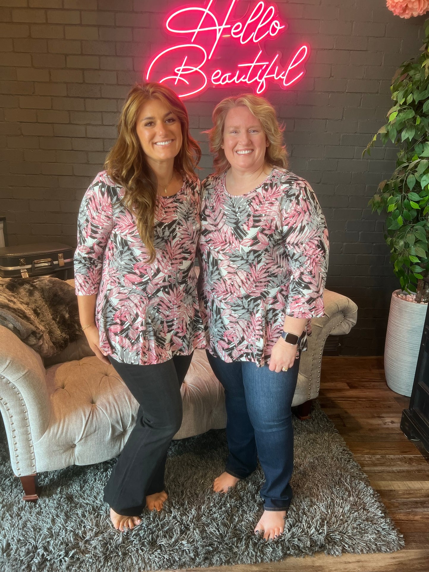 Francine Floral Top