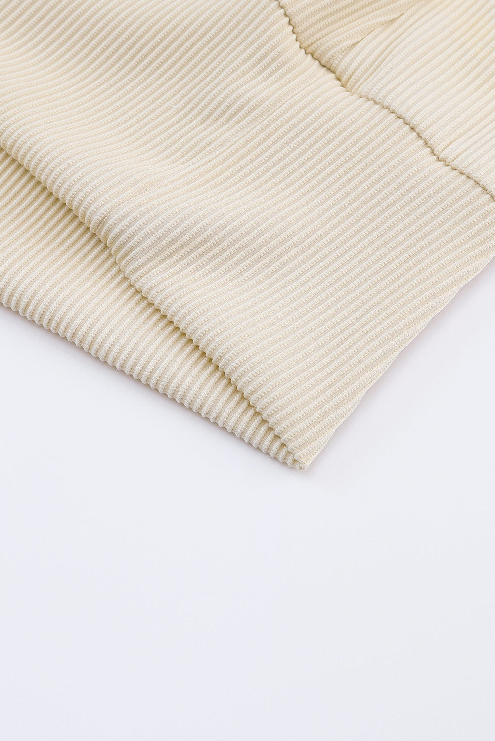 Avery Lace Trim Tee - Apricot