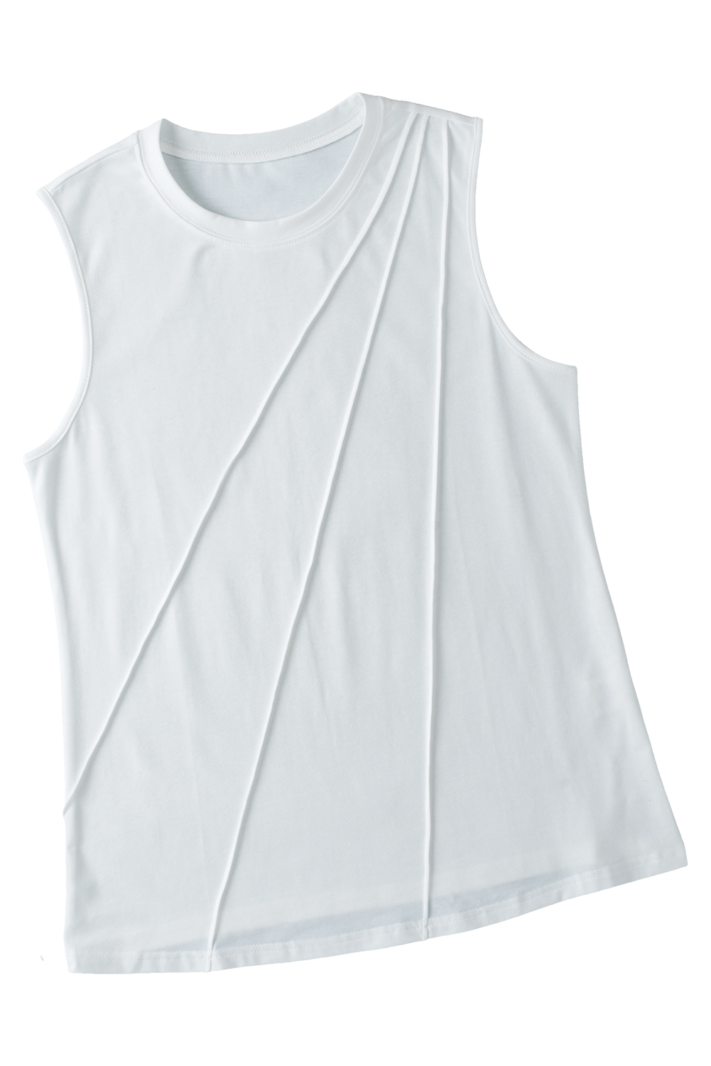 Xandra Pleated Tank Top