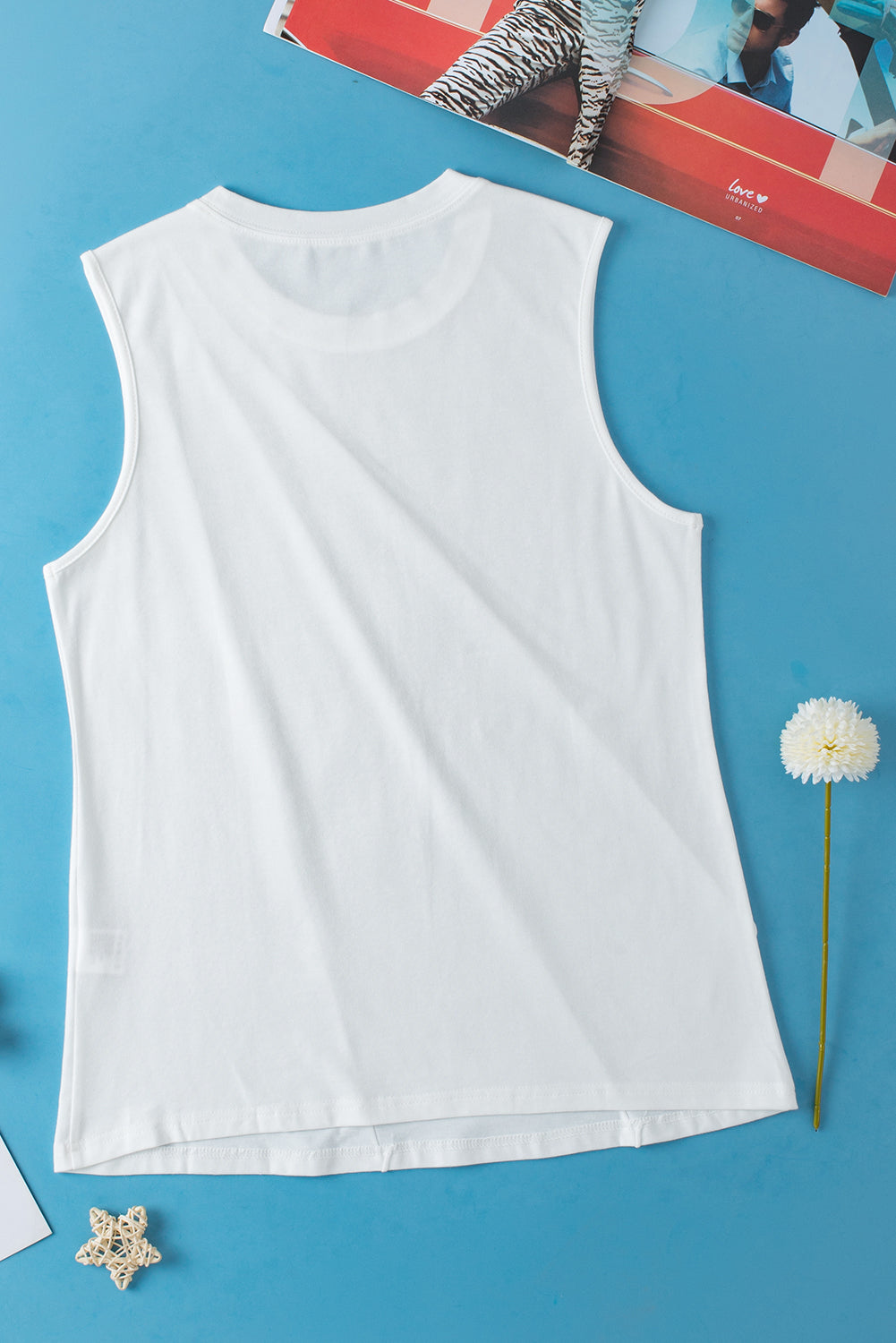 Xandra Pleated Tank Top
