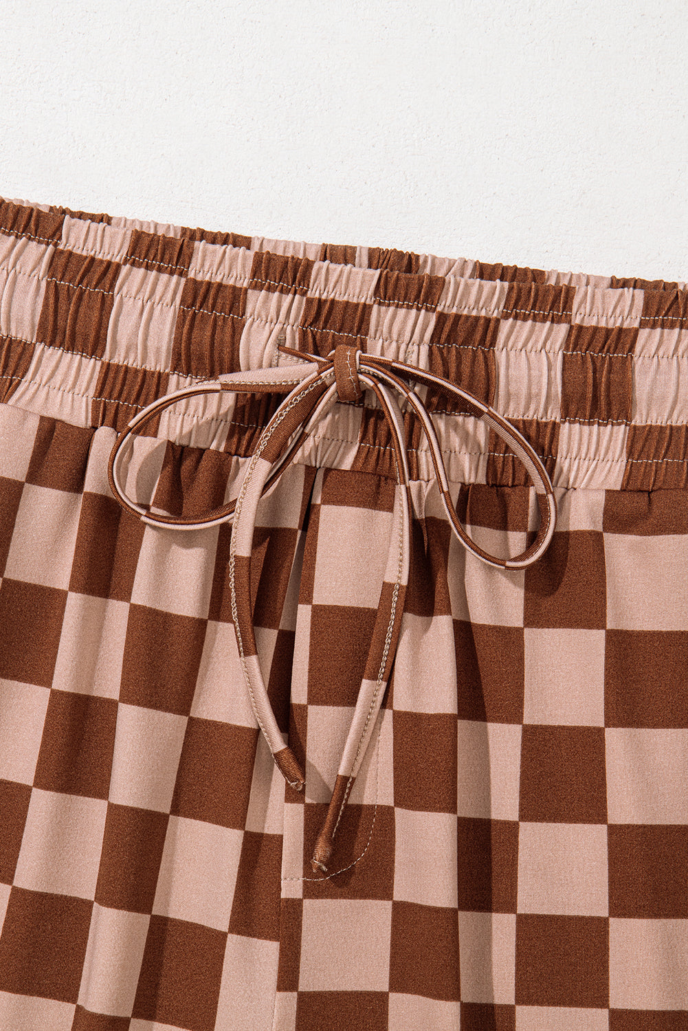 Amber Checkerboard Crop Pants