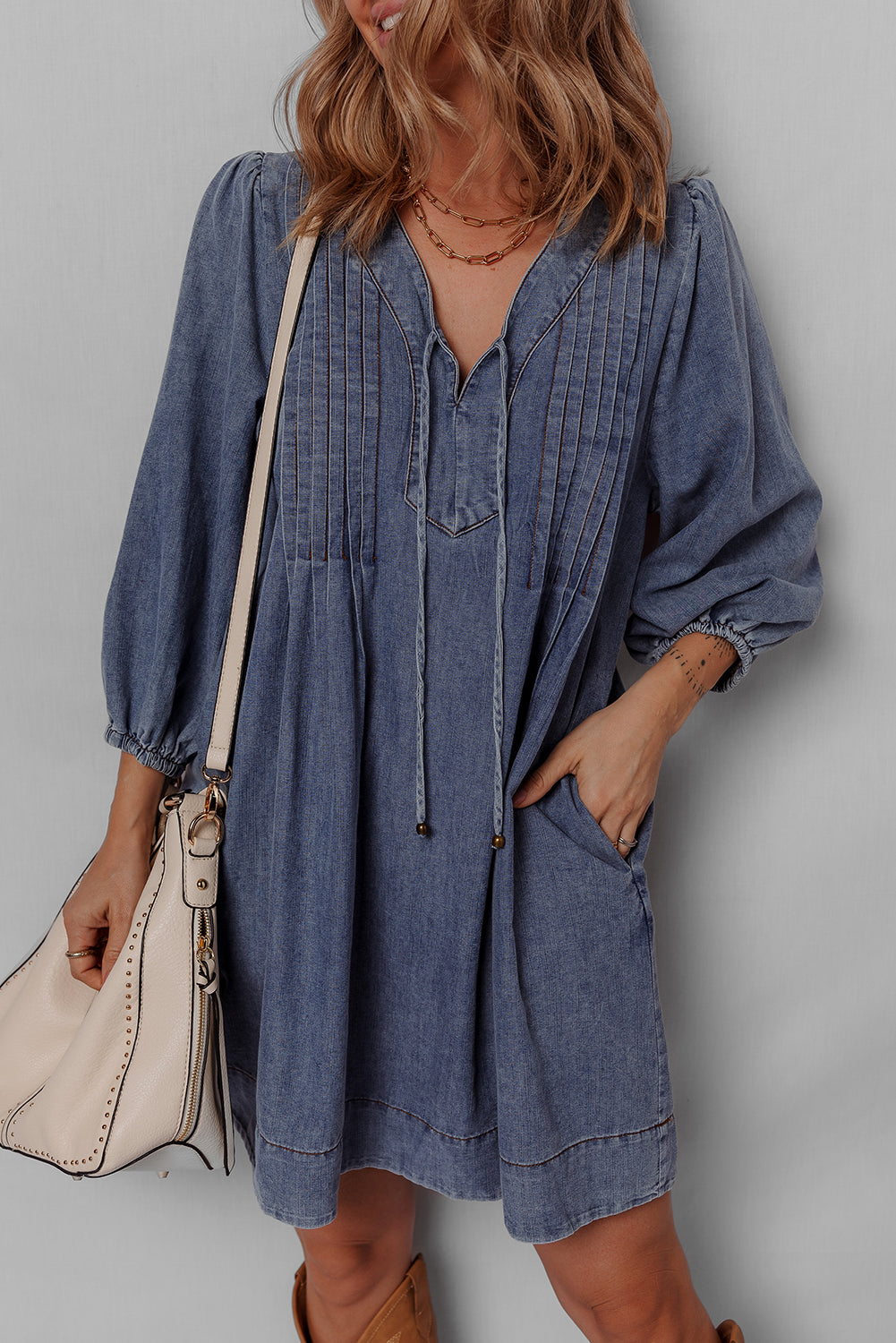 Serephine Denim Dress