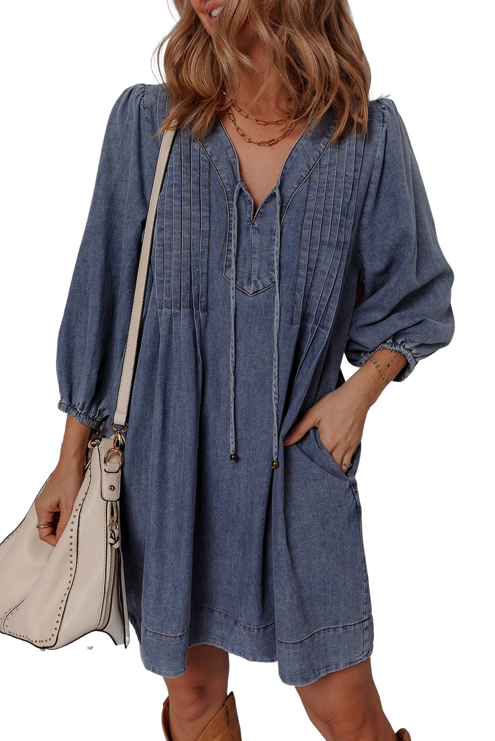 Serephine Denim Dress